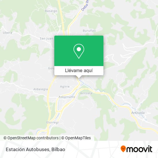 Mapa Estación Autobuses