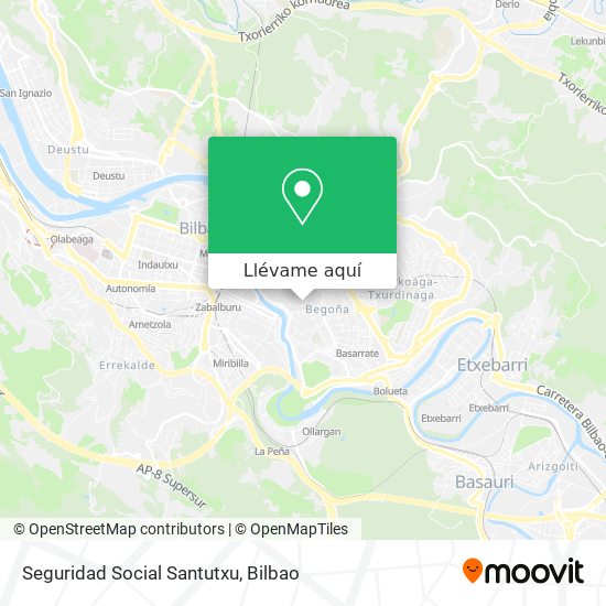 Mapa Seguridad Social Santutxu