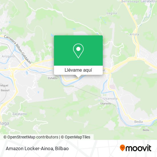 Mapa Amazon Locker-Ainoa