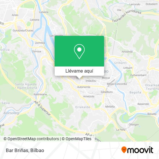 Mapa Bar Briñas