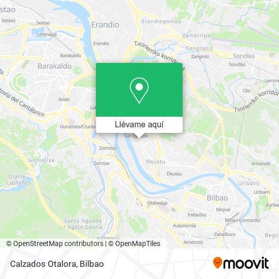 Mapa Calzados Otalora