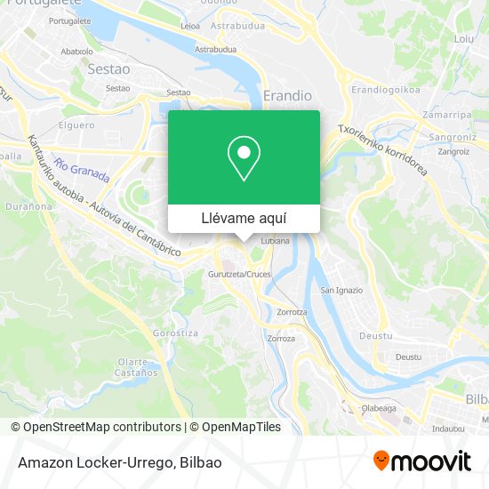 Mapa Amazon Locker-Urrego