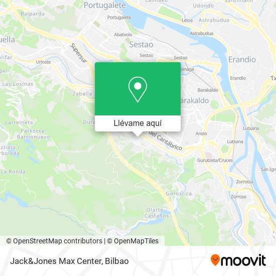 Mapa Jack&Jones Max Center