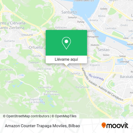 Mapa Amazon Counter-Trapaga Moviles