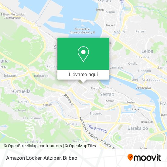 Mapa Amazon Locker-Aitziber