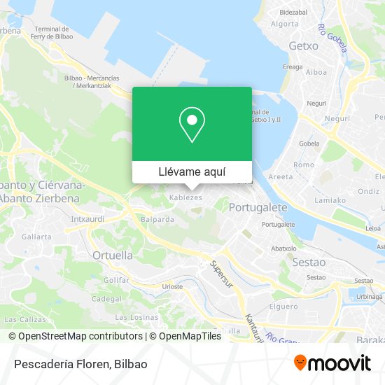 Mapa Pescadería Floren