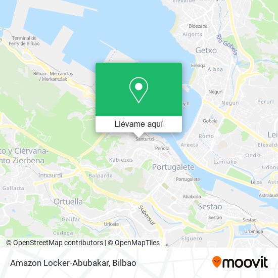 Mapa Amazon Locker-Abubakar