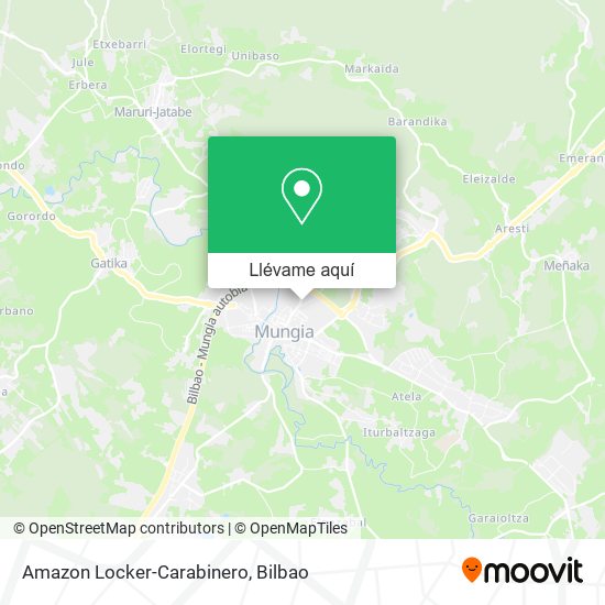 Mapa Amazon Locker-Carabinero