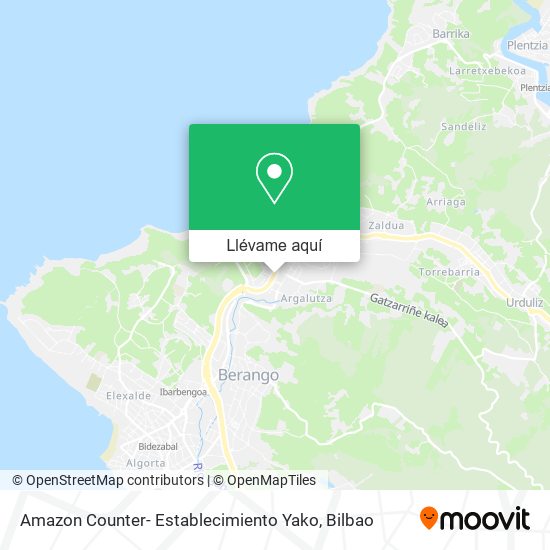 Mapa Amazon Counter- Establecimiento Yako