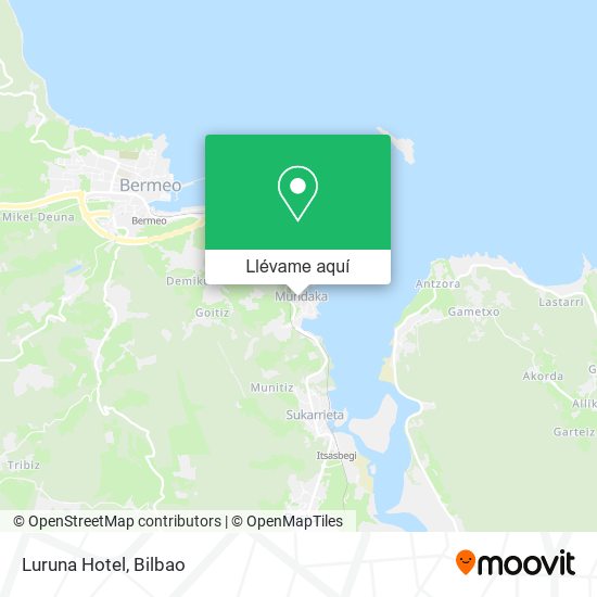 Mapa Luruna Hotel