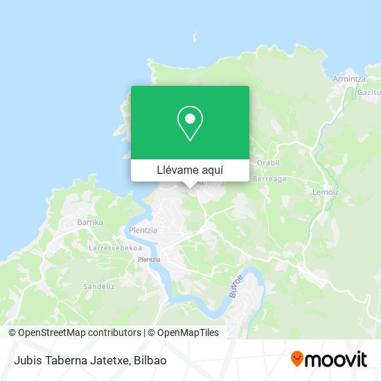 Mapa Jubis Taberna Jatetxe