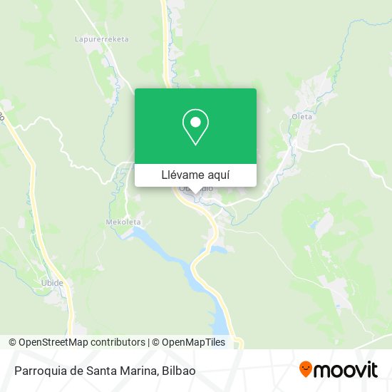 Mapa Parroquia de Santa Marina