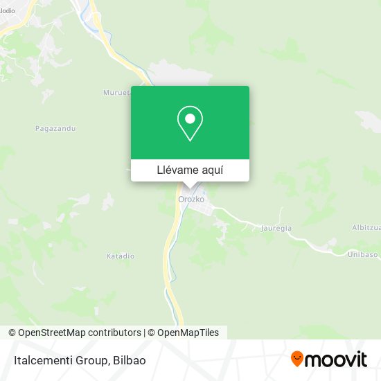 Mapa Italcementi Group