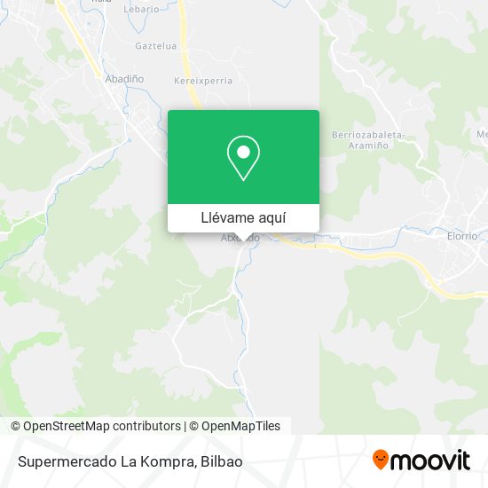 Mapa Supermercado La Kompra