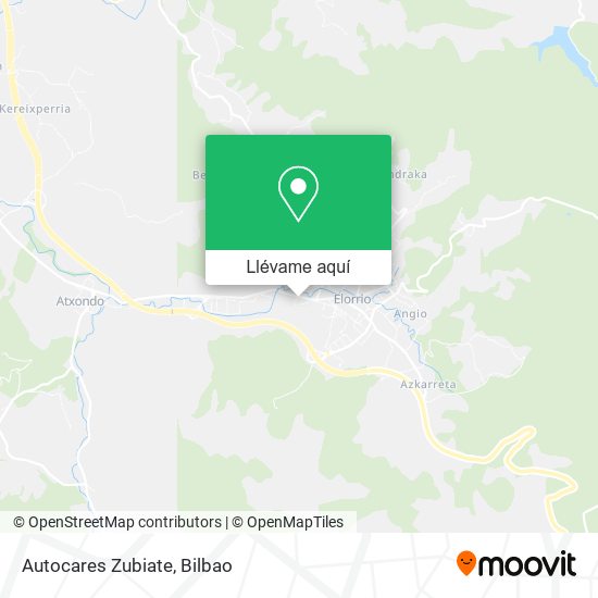 Mapa Autocares Zubiate