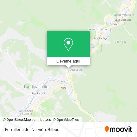 Mapa Ferralleria del Nervión