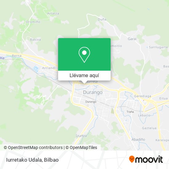 Mapa Iurretako Udala