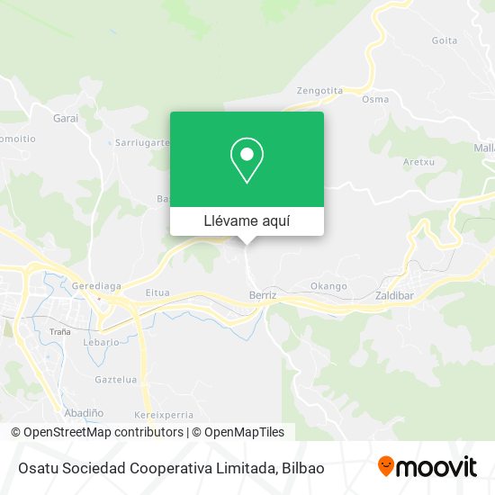 Mapa Osatu Sociedad Cooperativa Limitada