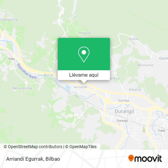 Mapa Arriandi Egurrak