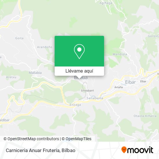 Mapa Carniceria Anuar Frutería