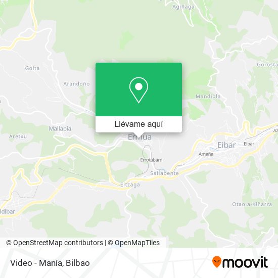 Mapa Video - Manía