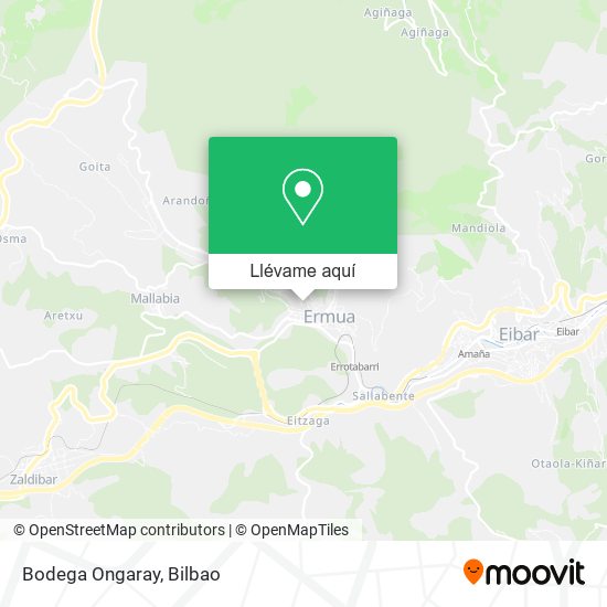 Mapa Bodega Ongaray