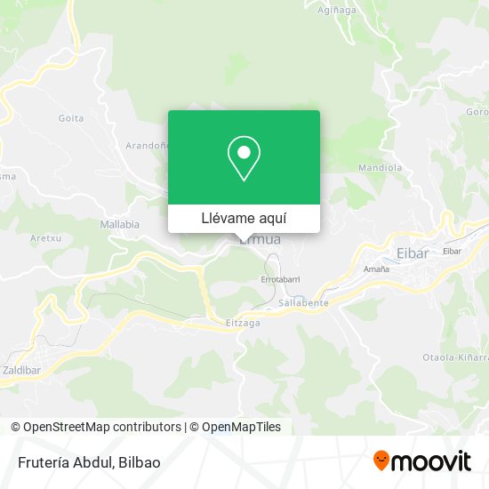 Mapa Frutería Abdul