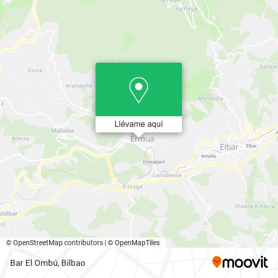 Mapa Bar El Ombú