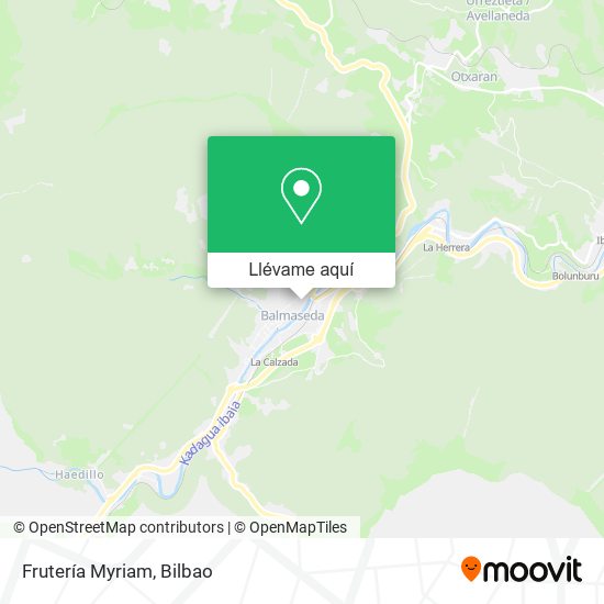 Mapa Frutería Myriam