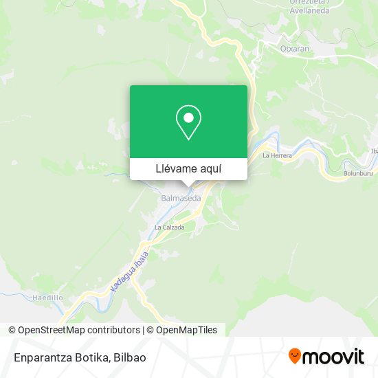 Mapa Enparantza Botika