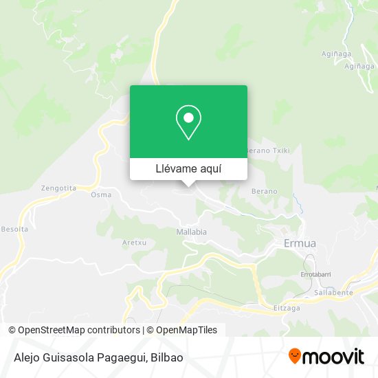 Mapa Alejo Guisasola Pagaegui