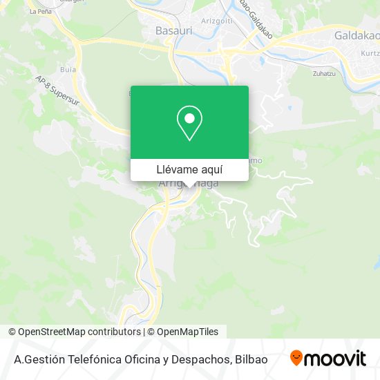 Mapa A.Gestión Telefónica Oficina y Despachos