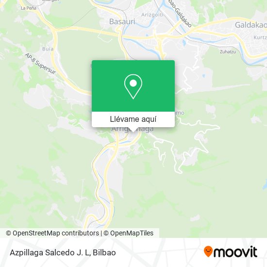 Mapa Azpillaga Salcedo J. L