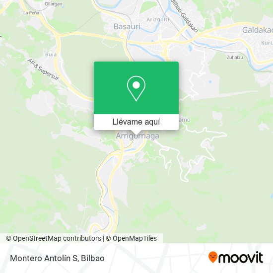 Mapa Montero Antolín S