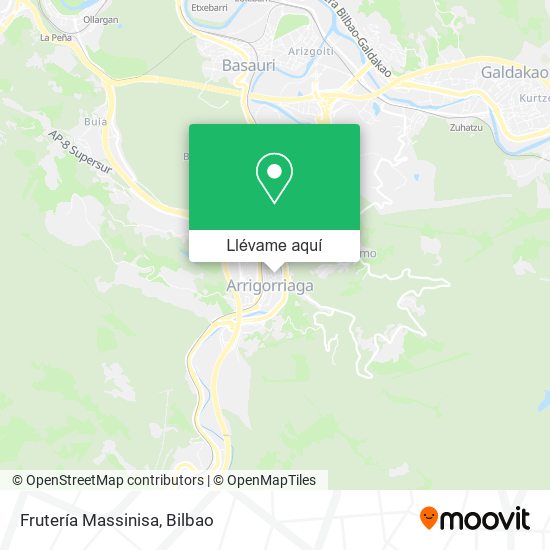 Mapa Frutería Massinisa