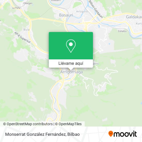 Mapa Monserrat González Fernández