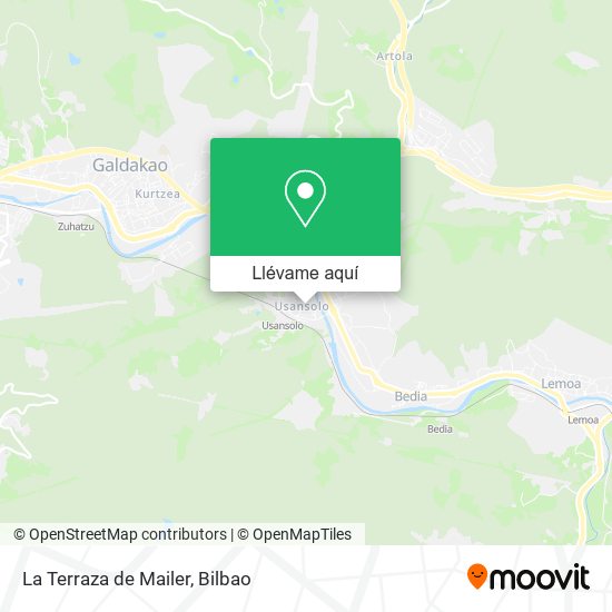 Mapa La Terraza de Mailer