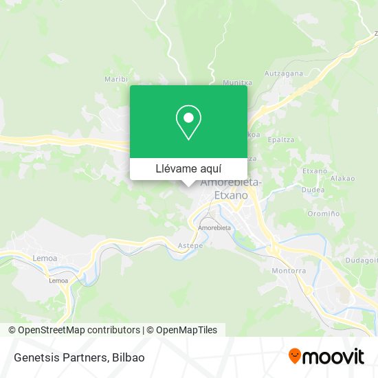 Mapa Genetsis Partners