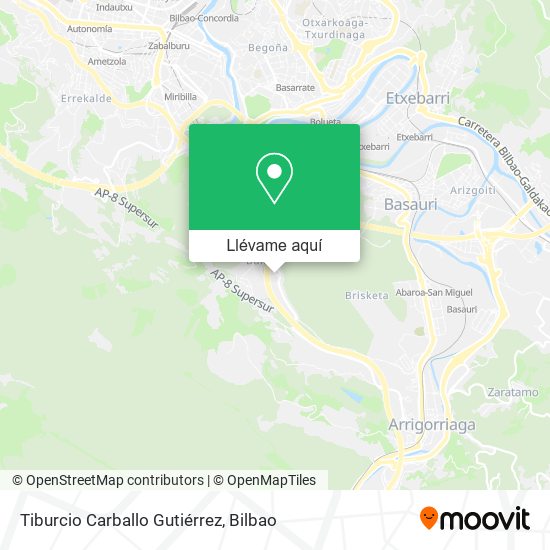 Mapa Tiburcio Carballo Gutiérrez