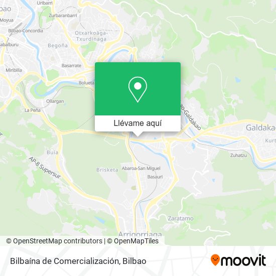 Mapa Bilbaína de Comercialización