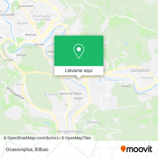 Mapa Ocasionplus