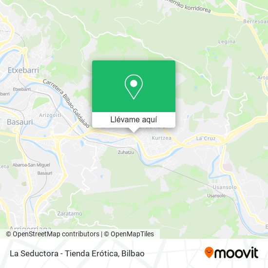 Mapa La Seductora - Tienda Erótica