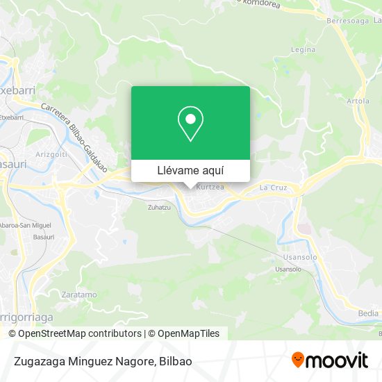 Mapa Zugazaga Minguez Nagore