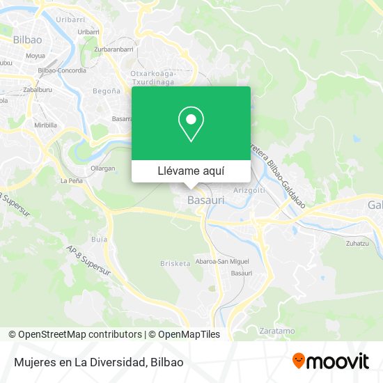 Mapa Mujeres en La Diversidad