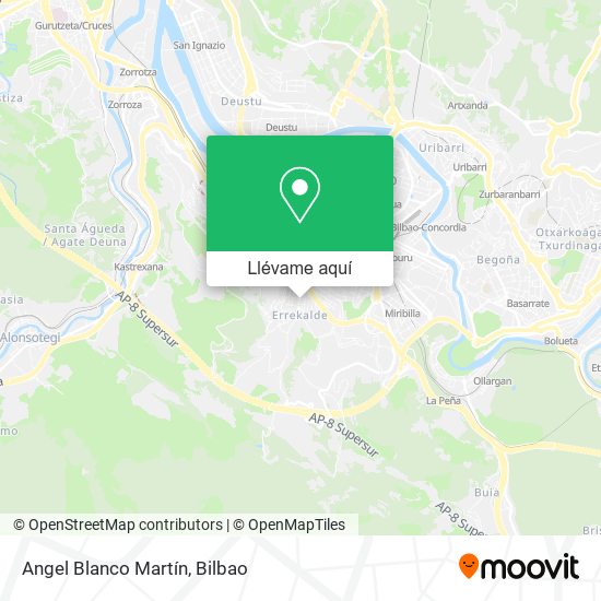 Mapa Angel Blanco Martín