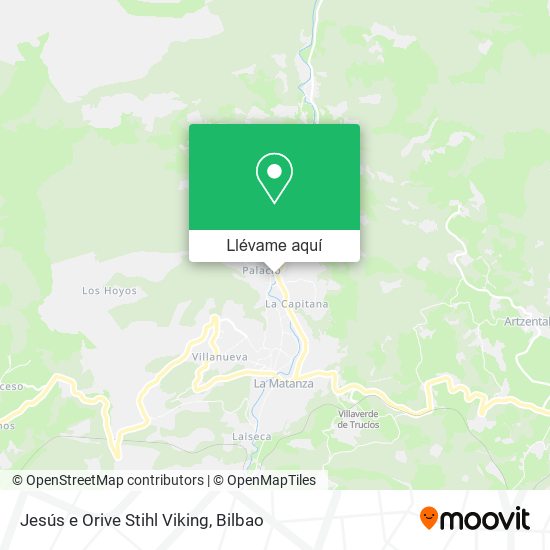 Mapa Jesús e Orive Stihl Viking