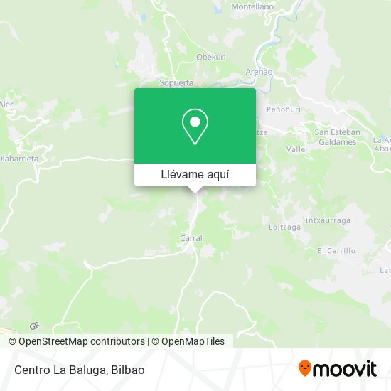 Mapa Centro La Baluga