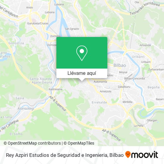 Mapa Rey Azpiri Estudios de Seguridad e Ingenieria