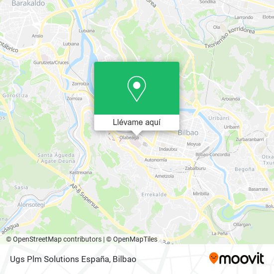 Mapa Ugs Plm Solutions España