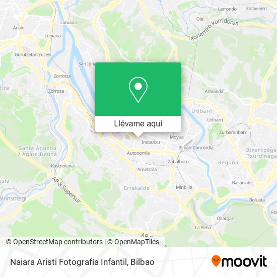 Mapa Naiara Aristi Fotografía Infantil